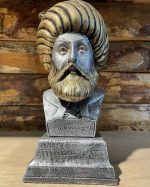 Osman Gazi büst özel boyama - Görsel 2