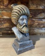Osman Gazi büst özel boyama - Görsel 4
