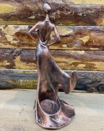 Dekoratif şaraplık melek figürü - Görsel 2