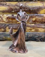 Dekoratif şaraplık melek figürü