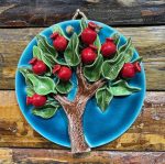 Nar ağacı seramik el yapımı