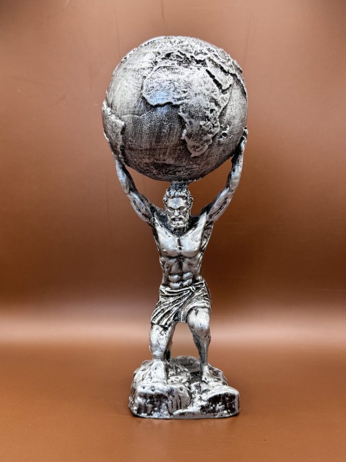 17 cm Atlas heykeli biblosu