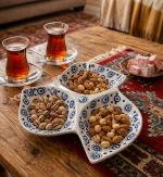 El yapımı seramik çerezlik