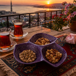 El yapımı çerezlik mor renk